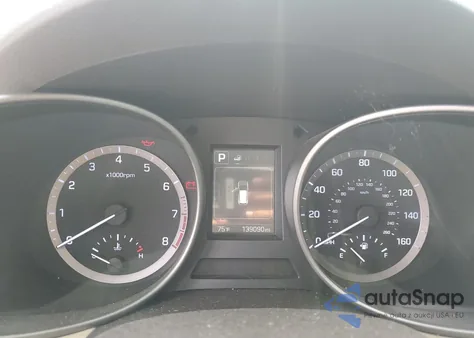 2017 Hyundai Santa Fe Se из США, поврежденный, VIN KM8SM4HF9HU252861